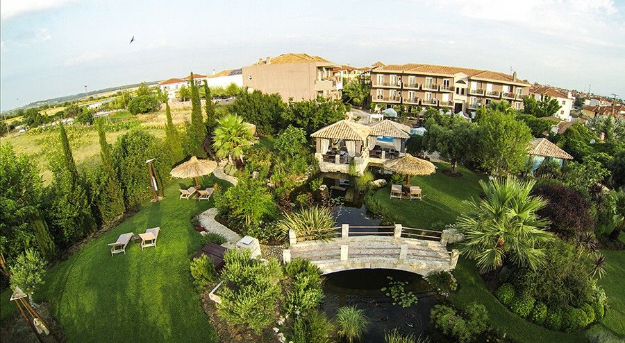 Achtis Boutique Hotel Áfitosz Kültér fotó